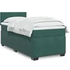 Image de Boxspring met matras fluweel donkergroen 90x200 cm3286225