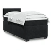 Image de Boxspring met matras fluweel zwart 100x200 cm3286236