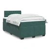 Image de Boxspring met matras fluweel donkergroen 120x190 cm3286267