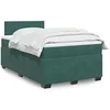 Image de Boxspring met matras fluweel donkergroen 120x200 cm3286279