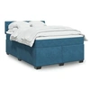 Image de Boxspring met matras fluweel donkerblauw 140x190 cm3286316