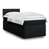 Image de Boxspring met matras stof zwart 90x190 cm3286537