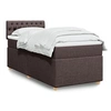 Image de Boxspring met matras stof donkerbruin 100x200 cm3286601