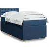 Image de Boxspring met matras stof blauw 80x200 cm3287303