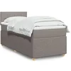 Image de Boxspring met matras stof taupe 90x190 cm3287315