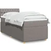 Image de Boxspring met matras stof taupe 100x200 cm3287378
