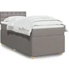 Image de Boxspring met matras stof taupe 100x200 cm3287385