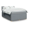 Image de Boxspring met matras stof lichtgrijs 140x200 cm3287472