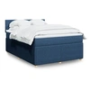 Image de Boxspring met matras stof blauw 140x200 cm3287485
