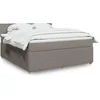 Image de Boxspring met matras stof taupe 180x200 cm3287532