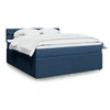 Image de Boxspring met matras stof blauw 180x200 cm3287548