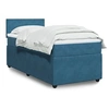 Image de Boxspring met matras fluweel blauw 90x200 cm3287636