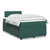 Image de Boxspring met matras fluweel donkergroen 120x200 cm3287707