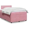 Image de Boxspring met matras fluweel roze 120x200 cm3287715