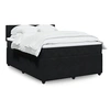 Image de Boxspring met matras fluweel zwart 140x200 cm3287760