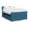 Image de Boxspring met matras fluweel blauw 160x200 cm3287792