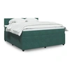 Image de Boxspring met matras fluweel donkergroen 180x200 cm3287809