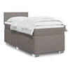 Image de Boxspring met matras stof taupe 80x200 cm3288019
