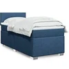Image de Boxspring met matras stof blauw 90x190 cm3288042