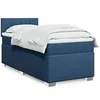 Image de Boxspring met matras stof blauw 90x190 cm3288049