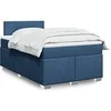 Image de Boxspring met matras stof blauw 120x200 cm3288154