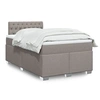 Image de Boxspring met matras stof taupe 120x200 cm3288166