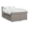 Image de Boxspring met matras stof taupe 140x190 cm3288201