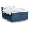 Image de Boxspring met matras stof blauw 140x200 cm3288210