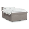Image de Boxspring met matras stof taupe 160x200 cm3288257