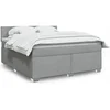 Image de Boxspring met matras stof lichtgrijs 180x200 cm3288260