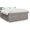 Image de Boxspring met matras stof taupe 180x200 cm3288271