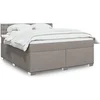 Image de Boxspring met matras stof taupe 180x200 cm3288285