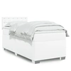 Image de Boxspring met matras kunstleer wit 80x200 cm3288397