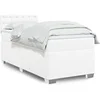 Image de Boxspring met matras kunstleer wit 100x200 cm3288409