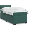 Image de Sommier à lattes de lit avec matelas Vert foncé 90x200 cm 3288513