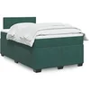 Image de Boxspring met matras fluweel donkergroen 120x200 cm3288585