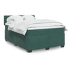 Image de Boxspring met matras fluweel donkergroen 140x200 cm3288639