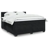 Image de Boxspring met matras fluweel zwart 180x200 cm3288680