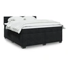 Image de Boxspring met matras fluweel zwart 180x200 cm3288692
