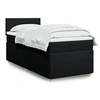 Image de Boxspring met matras stof zwart 90x190 cm3288830