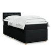 Image de Boxspring met matras stof zwart 90x190 cm3288851