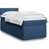 Image de Boxspring met matras stof blauw 90x200 cm3288862