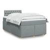 Image de Boxspring met matras stof lichtgrijs 120x200 cm3288954