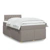 Image de Boxspring met matras stof taupe 120x200 cm3288958