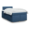 Image de Boxspring met matras stof blauw 120x200 cm3288960