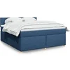 Image de Boxspring met matras stof blauw 180x200 cm3289058