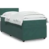 Image de Boxspring met matras fluweel donkergroen 80x200 cm3289887