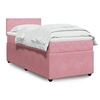 Image de Boxspring met matras fluweel roze 90x190 cm3289913