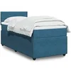 Image de Boxspring met matras fluweel blauw 90x190 cm3289930