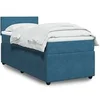 Image de Boxspring met matras fluweel blauw 100x200 cm3289960